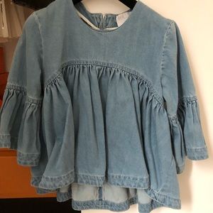 Asos high-Low denim top